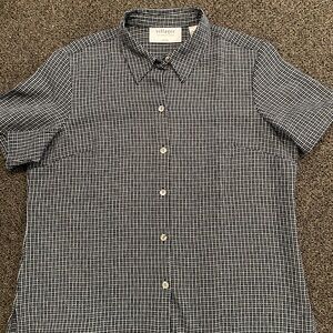 Villager Short Sleeve Button Down Shirt, Size PL